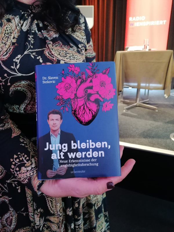 Das neue Buch von Dr. Slaven Stekovic: Jung bleiben, alt werden